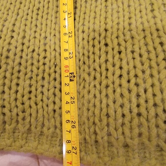 Suss Green Alpaca Blend Open Knit Sweater | Size M/L - Picture 10 of 10
